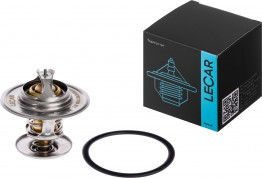 Термостат "LECAR" VW Transporter T4-T5 90-09, Passat B1-B6 77-10, Audi A4 95-09, Skoda Octavia I-II 98-13 (термоэл.) (87°С)