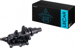 Термостат "LECAR" Renault Fluence 10-17, Megane II 02-09 1.6i AT (c корпусом) (83°С)