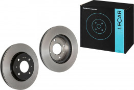 Диск тормозной Mitsubishi Lancer (VII) 03-08, Galant (VI) 96-04, передний, вентилируемый, 276*45,8*26мм, 4 отверст