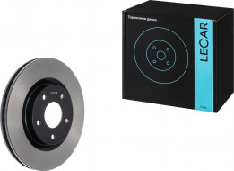 Диск тормозной Nissan Qashqai 06-, X-Trail (T31) 07-, Renault Koleos 08-, передний, вентилируемый, 296*44*26мм, 5 отверст