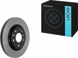 Диск тормозной Nissan Qashqai II 13-, X-Trail (T32) 14-, Renault Kadjar 15-, передний, вентилируемый, 295,6*44*26мм, 5 отверст