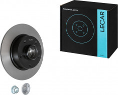 Диск тормозной Renault Megane (III) 08-, Fluence 10-, задний, не вентилируемый, 260*86,2*8мм, 5 отверст