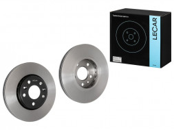 Диск тормозной Renault Megane (III) 08-, Laguna 07-, Scenic 09-, передний, вентилируемый, 296*43,9*26мм, 5 отверст