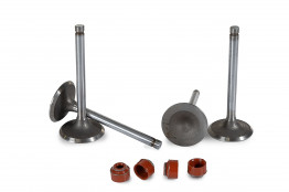 Клапан впускной Волга, Газель  дв. 402, Газель Бизнес дв.4216 (к-т 4шт) с колпачками NBR