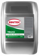 Масло моторное Sintec Truck 10W40 Дизель CI-4/SL, E7 п/синтетика 20 л