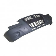 Бампер Газель Бизнес передний (цвет графит) в СБ с решеткой, эмблемой, заглушками/ УЦЕНКА