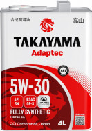 Масло моторное TAKAYAMA Adaptec 5W-30 SN, GF-5 синтетика 4 л