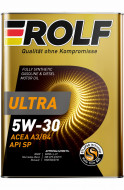 Масло моторное ROLF Ultra 5W-40 SP, A3/B4 синтетика 4 л
