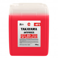 Охлаждающая жидкость Антифриз TAKAYAMA G12+ -40°C красный 10л