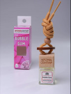 Ароматизатор подвесной флакон с деревянной крышкой Bubble Gum 6 мл.