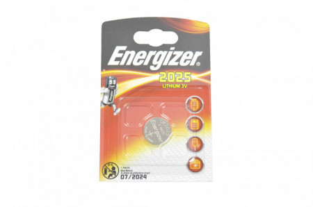 Батарейка Energizer LITHIUM CR2025  3V (уп. 1шт.)