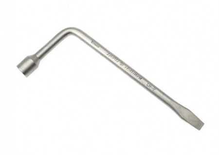 Ключ баллонный (кованный), Г-образный, размер 21 мм, длина 375 мм