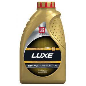 Масло моторное Лукойл LUXE  5W40 SL/CF п/синтетика 1 л