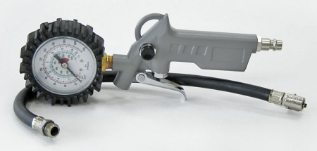 Пистолет для подкачки колес TECHNICS G-60 с манометром до 15 атм