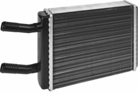 Радиатор отопителя ГАЗ-3307, 3308, 3309 алюм. (2-х рядн. патрубки d=16)