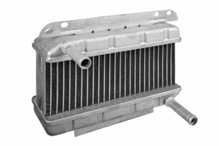 Радиатор отопителя ГАЗ-53 алюм. (2-х рядн. патрубки d=16)