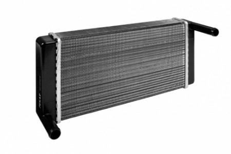 Радиатор отопителя МАЗ-6422, 4370, 5432, 5516, 5551 (2-х ряд.) алюминиевый с пластиковыми бачками