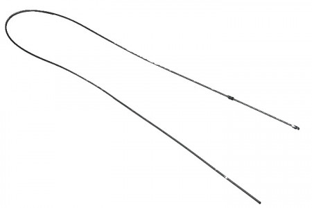 Трубка тормозная Газель передняя правая от тройника к шлангу "Оригинал"