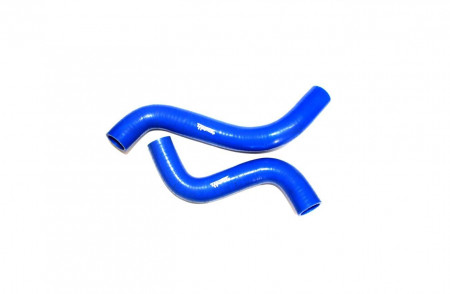 Патрубки радиатора ВАЗ-2123 Chevrolet Niva (2шт. к-т) силикон синий