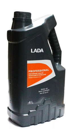 Масло моторное LADA PROFESSIONAL  5W-40 SL/CF п/синтетика 4 л