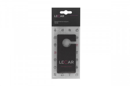 Ароматизатор подвесной LECAR Vanilla (крючок, картонная основа)