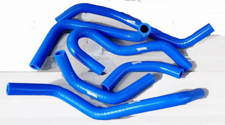 Патрубки отопителя ГАЗон NEXT (к-т 6 шт) силикон синий