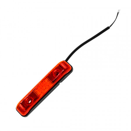 Фонарь габаритный универсальный красный LED 24В
