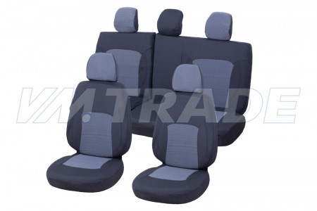 Чехлы сидений LADA Granta FL, 2й ряд раздельный, ткань жаккард, с 08.2018-