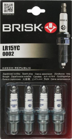 Свеча зажигания Газель-Бизнес дв. 4216 Евро-3, ВАЗ инжектор 8 кл.  (к-т 4 шт)