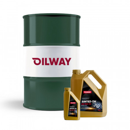 Масло трансмиссионное OILWAY SinteZ-TM 75W90 GL-4/-5 п/синтетика  4 л