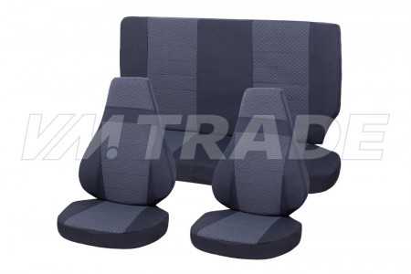 Чехлы сидений LADA ВАЗ-2107, ВАЗ-21073, ВАЗ-21074  5 мест, ткань жаккард