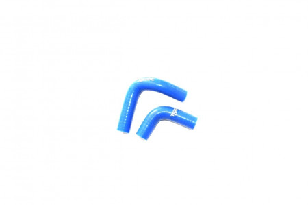 Патрубки отопителя ВАЗ-21214 Нива (к-т 2 шт) силикон синий