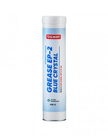 Смазка пластичная OILWAY Grease BLUE CRYSTAL EP-2 литиевая синяя  0,4 кг
