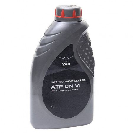 Масло трансмиссионное УАЗ ATF DN-VI для АКПП синтетика 1 л "Оригинал" Патриот, Пикап