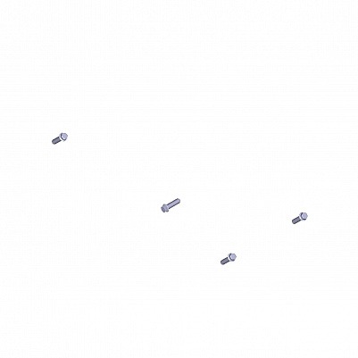 Болт крышки клапанов ГАЗ, ПАЗ дв. ЯМЗ-534, 536 (M6-6gx 30-8.8)
