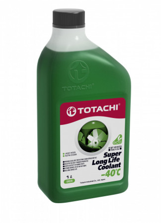 Охлаждающая жидкость Антифриз TOTACHI  -40°C зеленый  1л