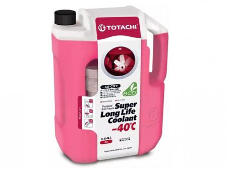 Охлаждающая жидкость Антифриз TOTACHI Super Long Life Coolant -40°C красный  4л