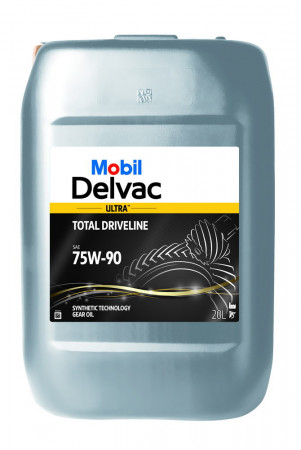 Масло трансмиссионное Mobil Delvac Ultra Total Driveline 75W-90 GL-4/5 синтетика 20 л