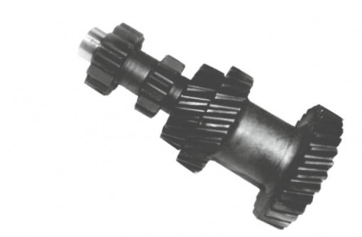 Вал промежуточный КПП УАЗ нов.обр. с блоком шестерен