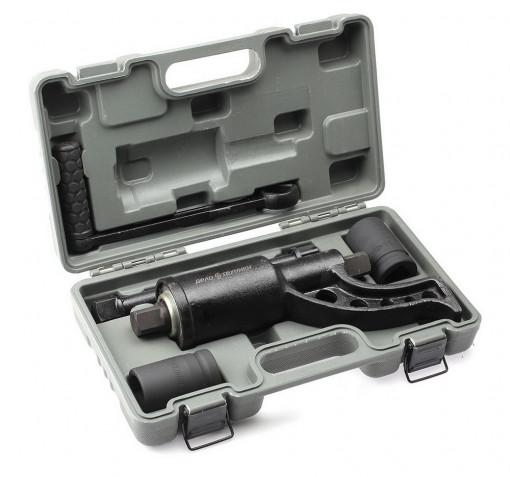 Гайковерт механический (набор в футляре) с головками 1", 1:58, 32 мм, 33 мм