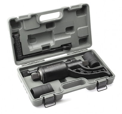 Гайковерт механический (набор в футляре) с головками 1", 1:58, 32 мм, 33 мм удлиненный