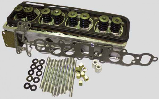 Головка блока цилиндров Газель-Бизнес дв.4216 Евро-III, IV а/м с ГБО (с прокладкой и крепежом) "Оригинал"