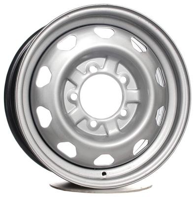 Диск колеса штамп R16х6.5J, PCD 5x139.7, ET40, DIA108,5 - УАЗ Patriot, 3741 (буханка) серебристый "Оригинал"