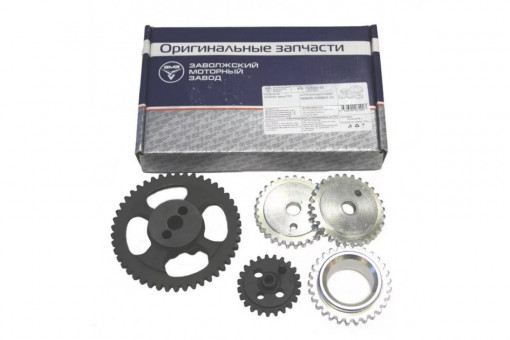 Звездочки привода ГРМ 405, 406, 409 дв. Евро-2 (к-т 5 шт) "Оригинал"