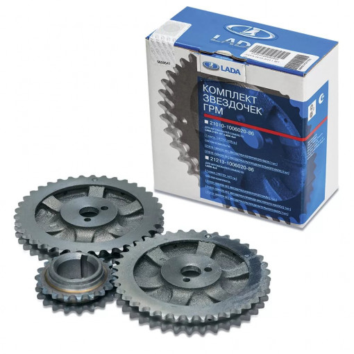 Звездочки привода ГРМ ВАЗ-2101 (к-т 3 шт) "Оригинал"