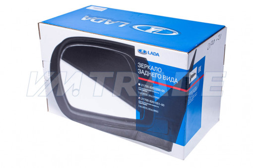 Зеркало ВАЗ LADA Priora с ручным приводом левое "Оригинал"