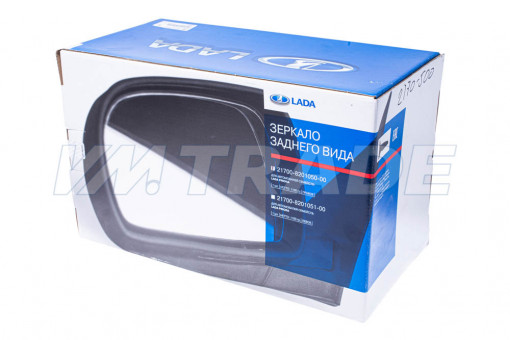 Зеркало ВАЗ LADA Priora с ручным приводом правое "Оригинал"
