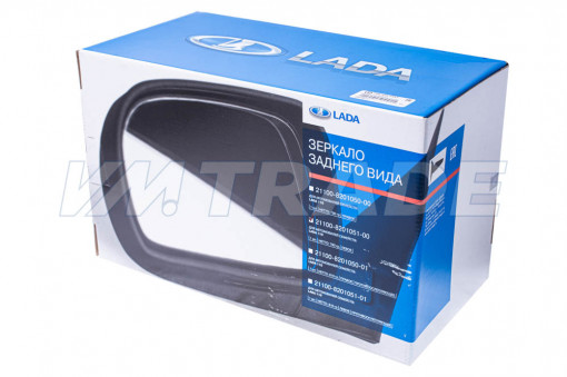 Зеркало ВАЗ-2110-2112 с ручным приводом левое "Оригинал"