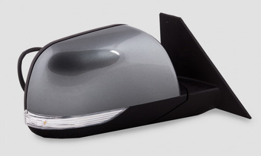 Зеркало УАЗ Patriot с эл.прив. с повторит. цвет Серый металлик правое