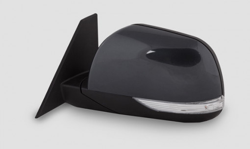 Зеркало УАЗ Patriot с эл.прив. с повторит. цвет Темно-Серый металлик левое